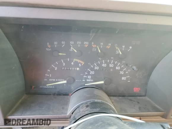 1993 Chevrolet Silverado 1500 z VIN 2GCEK19K4P1238832, wystawiony jako Copart lot #91295635 z przebiegiem 221 488 mil mil oraz Czysty tytuł • Clean title. Historia ofert i sprzedaży dostępna na DreamBid. Obrazek 9.