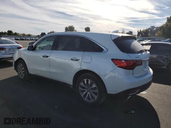 ✅ 2015 Acura MDX Technology • VIN: 5FRYD4H47FB012452 • Lot: 92192445. Wystawiony na Copart z przebiegiem 112 656 mil. Bezpłatny archiwum sprzedaży aukcyjnych z USA i szczegółowy raport historii pojazdu na DreamBid. Zdjęcie 2.