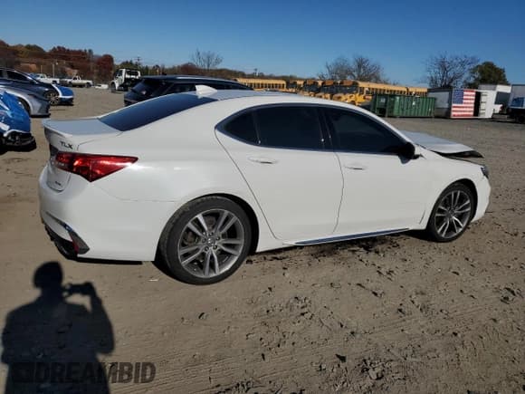 ✅ 2019 Acura TLX Advance • VIN: 19UUB3F83KA001281 • Lot: 91859755. Listed on Copart with 182,402 mi. Free auction sales archive from the USA and detailed vehicle history report at DreamBid. Image 3.