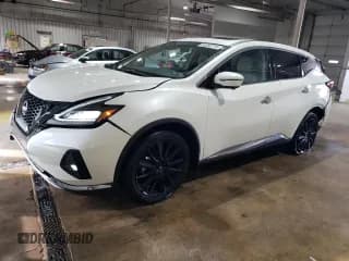 ✅ 2024 Nissan Murano SL • VIN: 5N1AZ2CS2RC120621 • Lot: 65050715. Wystawiony na Copart z przebiegiem 4 383 mil. Bezpłatny archiwum sprzedaży aukcyjnych z USA i szczegółowy raport historii pojazdu na DreamBid. Zdjęcie 1.