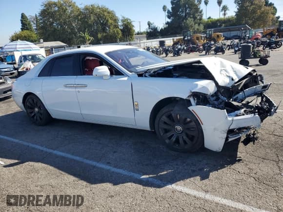 ✅ 2022 Rolls-Royce Ghost • VIN: SCATV0C00NU213144 • Lot: 77853014. Listed on Copart with Not provided. Free auction sales archive from the USA and detailed vehicle history report at DreamBid. Image 4.