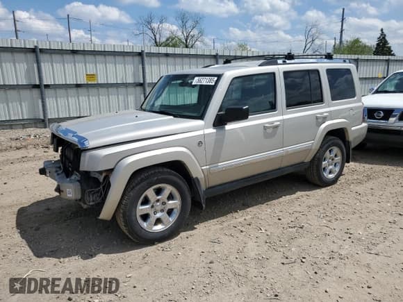 ✅ 2007 Jeep Commander Limited • VIN: 1J8HG58P17C672566 • Lot: 56271385. Listed on Copart with 155,854 mi. Free auction sales archive from the USA and detailed vehicle history report at DreamBid. Image 1.