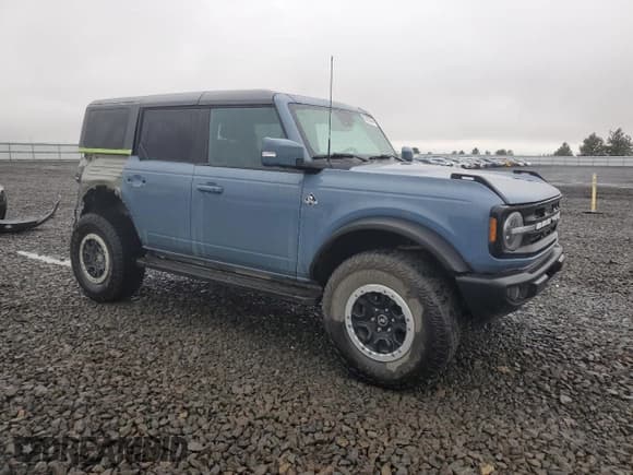 ✅ 2023 Ford Bronco Badlands • VIN: 1FMEE5DP1PLB32846 • Lot: 91032945. Listed on Copart with 28,199 mi. Free auction sales archive from the USA and detailed vehicle history report at DreamBid. Image 4.