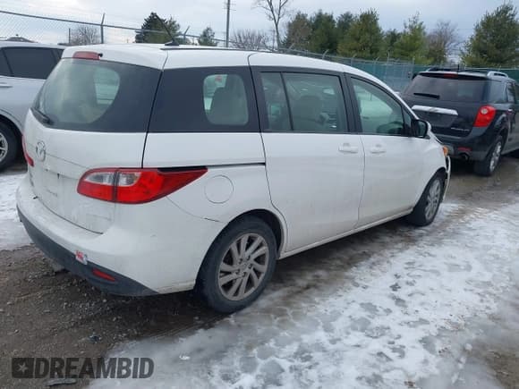 ✅ 2012 Mazda 5 Sport • VIN: JM1CW2BL6C0124440 • Lot: 41378536. Listed on IAAI with 157,262 mi. Free auction sales archive from the USA and detailed vehicle history report at DreamBid. Image 4.