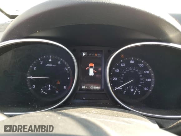 ✅ 2018 Hyundai Santa Fe 2.0T • VIN: 5XYZU4LA0JG554836 • Лот: 65013984. Опубликован ранее на Copart с пробегом 102 398 миль. Бесплатный доступ к архиву аукционных продаж из США и подробный отчёт об истории автомобиля на DreamBid. Изображение 9.