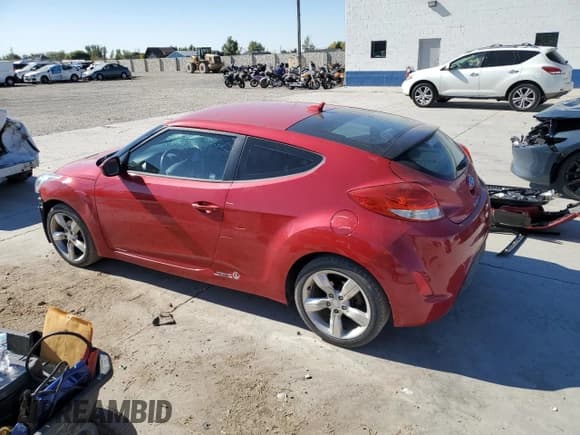 ✅ 2012 Hyundai Veloster w/Gray Int • VIN: KMHTC6AD2CU020008 • Lot: 74321094. Wystawiony na Copart z przebiegiem 114 712 mil. Bezpłatny archiwum sprzedaży aukcyjnych z USA i szczegółowy raport historii pojazdu na DreamBid. Zdjęcie 2.