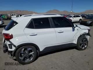 2022 Hyundai Venue SEL z VIN KMHRC8A39NU181181, wystawiony jako Copart lot #75903574 z przebiegiem 24 107 mil mil oraz Szkoda całkowita • Salvage title. Historia ofert i sprzedaży dostępna na DreamBid. Obrazek 3.