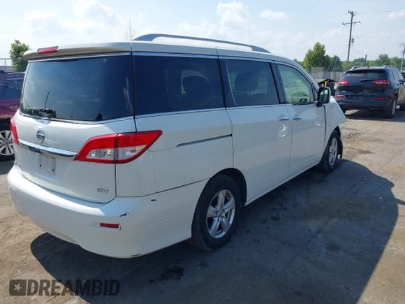 ✅ 2017 Nissan Quest SV • VIN: JN8AE2KP5H9168594 • Лот: 42806081. Опубликован ранее на IAAI с пробегом 130 696 миль. Бесплатный доступ к архиву аукционных продаж из США и подробный отчёт об истории автомобиля на DreamBid. Изображение 4.