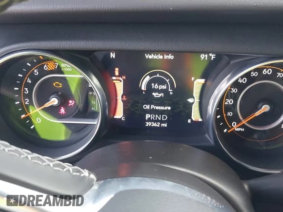 ✅ 2021 Jeep Wrangler Unlimited Sahara • VIN: 1C4HJXEN9MW637288 • Lot: 42553459. Listed on IAAI with 39,362 mi. Free auction sales archive from the USA and detailed vehicle history report at DreamBid. Image 7.