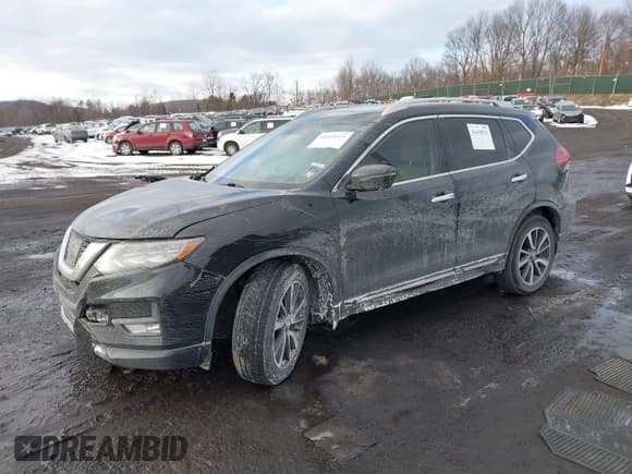 ✅ 2017 Nissan Rogue SV • VIN: JN8AT2MT3HW151178 • Lot: 41419921. Listed on IAAI with 178,235 mi. Free auction sales archive from the USA and detailed vehicle history report at DreamBid. Image 2.