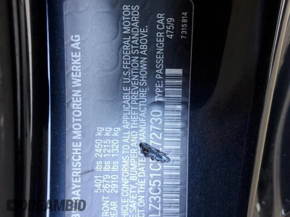 ✅ 2012 BMW 6 Series 650i • VIN: WBALZ3C51CDL72730 • Лот: 69383975. Опубликован ранее на Copart с пробегом 86 555 миль. Бесплатный доступ к архиву аукционных продаж из США и подробный отчёт об истории автомобиля на DreamBid. Изображение 12.