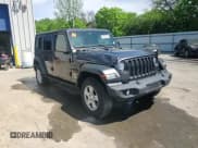 ✅ 2020 Jeep Wrangler Unlimited Black and Tan • VIN: 1C4HJXDGXLW221705 • Lot: 56224785. Listed on Copart with 82,360 mi. Free auction sales archive from the USA and detailed vehicle history report at DreamBid. Image 14.