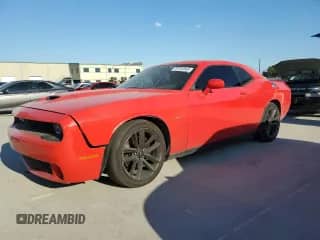 2020 Dodge Challenger R/T with VIN 2C3CDZBT0LH130880, listed as a Copart auction lot 87244845 with 77,605 mi miles and Clean title. Bid and sale history available at DreamBid. Image 1.