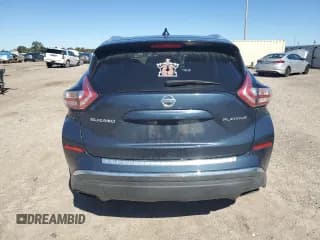✅ 2017 Nissan Murano Platinum • VIN: 5N1AZ2MG9HN140474 • Лот: 82394065. Опубликован ранее на Copart с пробегом 91 323 миль. Бесплатный доступ к архиву аукционных продаж из США и подробный отчёт об истории автомобиля на DreamBid. Изображение 6.