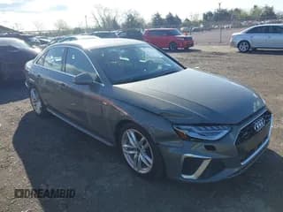 ✅ 2023 Audi A4 • VIN: WAUFABF43PN008858 • Lot: 41976453. Listed on IAAI with 34,498 mi. Free auction sales archive from the USA and detailed vehicle history report at DreamBid. Image 1.