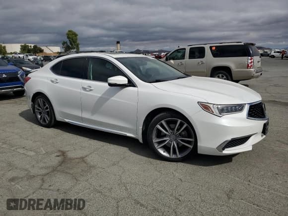 ✅ 2019 Acura TLX Technology • VIN: 19UUB2F45KA008935 • Lot: 65814525. Listed on Copart with 57,707 mi. Free auction sales archive from the USA and detailed vehicle history report at DreamBid. Image 4.