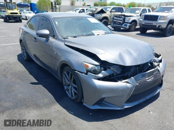 ✅ 2014 Lexus IS 250 • VIN: JTHBF1D29E5008132 • Lot: 42312887. Listed on IAAI with 102,951 mi. Free auction sales archive from the USA and detailed vehicle history report at DreamBid. Image 1.