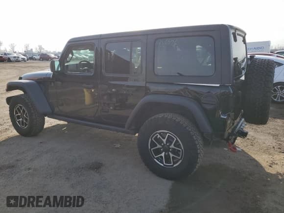 ✅ 2024 Jeep Wrangler Rubicon • VIN: 1C4PJXFG2RW275534 • Lot: 48775095. Wystawiony na Copart z przebiegiem 705 mil. Bezpłatny archiwum sprzedaży aukcyjnych z USA i szczegółowy raport historii pojazdu na DreamBid. Zdjęcie 2.