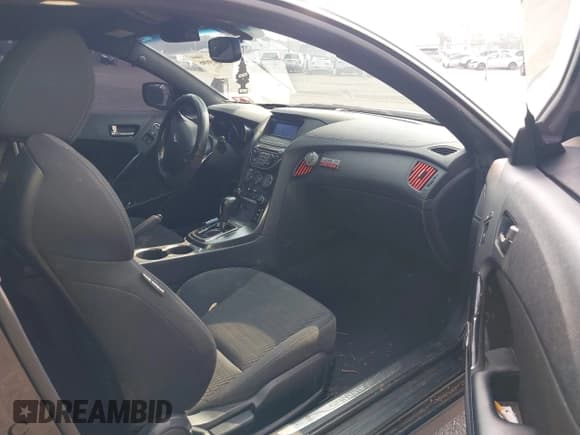 ✅ 2015 Hyundai Genesis Coupe 3.8L Base • VIN: KMHHU6KJXFU123270 • Lot: 42904906. Listed on IAAI with 56,305 mi. Free auction sales archive from the USA and detailed vehicle history report at DreamBid. Image 5.
