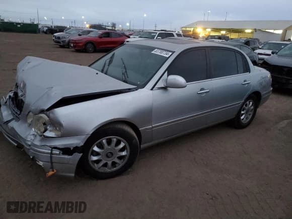 ✅ 2005 Kia Amanti • VIN: KNALD124655077857 • Лот: 83788734. Опубликован ранее на Copart с пробегом Не указан. Бесплатный доступ к архиву аукционных продаж из США и подробный отчёт об истории автомобиля на DreamBid. Изображение 1.