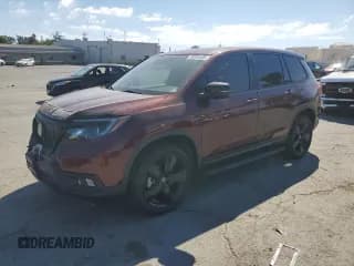 ✅ 2019 Honda Passport EX-L • VIN: 5FNYF8H53KB008176 • Лот: 70291495. Опубликован ранее на Copart с пробегом 34 089 миль. Бесплатный доступ к архиву аукционных продаж из США и подробный отчёт об истории автомобиля на DreamBid. Изображение 1.
