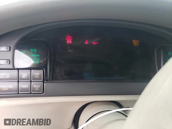 ✅ 1999 Cadillac DeVille • VIN: 1G6KD54Y0XU746819 • Lot: 58098995. Wystawiony na Copart z przebiegiem Nie podano. Bezpłatny archiwum sprzedaży aukcyjnych z USA i szczegółowy raport historii pojazdu na DreamBid. Zdjęcie 9.