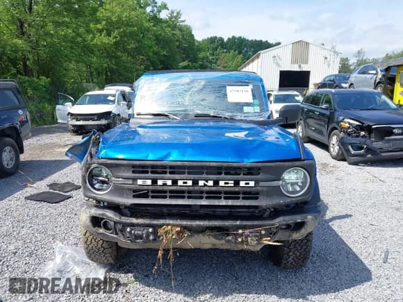 ✅ 2024 Ford Bronco Black Diamond • VIN: 1FMDE1BH2RLB55135 • Lot: 42503198. Listed on IAAI with 1,362 mi. Free auction sales archive from the USA and detailed vehicle history report at DreamBid. Image 6.