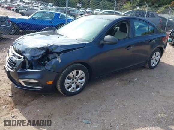✅ 2016 Chevrolet Cruze LS • VIN: 1G1PC5SH6G7220341 • Lot: 43466130. Listed on IAAI with 145,359 mi. Free auction sales archive from the USA and detailed vehicle history report at DreamBid. Image 2.