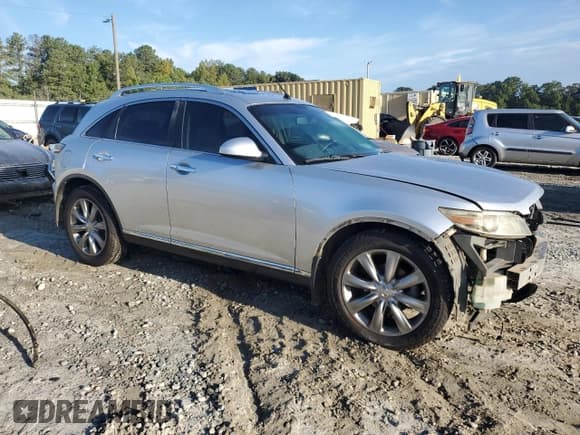 ✅ 2008 Infiniti FX Options • VIN: JNRBS08W08X400039 • Lot: 71730544. Listed on Copart with Not provided. Free auction sales archive from the USA and detailed vehicle history report at DreamBid. Image 4.