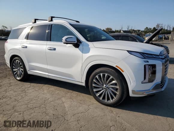 ✅ 2024 Hyundai Palisade Calligraphy • VIN: KM8R7DGE3RU661518 • Лот: 74097034. Опубликован ранее на Copart с пробегом 5 527 миль. Бесплатный доступ к архиву аукционных продаж из США и подробный отчёт об истории автомобиля на DreamBid. Изображение 4.