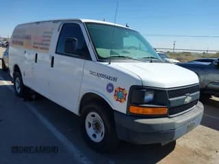 ✅ 2013 Chevrolet Express Cargo • VIN: 1GCWGFFA0D1114704 • Lot: 43574992. Listed on IAAI with 214,816 mi. Free auction sales archive from the USA and detailed vehicle history report at DreamBid. Image 1.