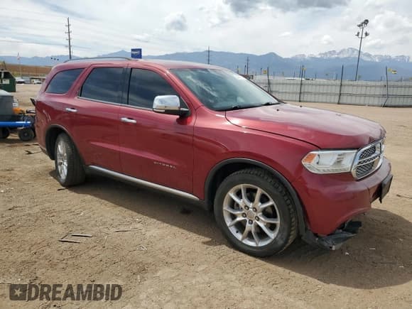 ✅ 2014 Dodge Durango Citadel • VIN: 1C4SDJET6EC267509 • Lot: 54448305. Wystawiony na Copart z przebiegiem 147 616 mil. Bezpłatny archiwum sprzedaży aukcyjnych z USA i szczegółowy raport historii pojazdu na DreamBid. Zdjęcie 4.