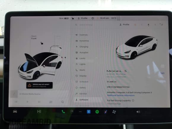 ✅ 2019 Tesla Model 3 Long Range • VIN: 5YJ3E1EB6KF511750 • Lot: 43627568. Wystawiony na IAAI z przebiegiem 53 488 mil. Bezpłatny archiwum sprzedaży aukcyjnych z USA i szczegółowy raport historii pojazdu na DreamBid. Zdjęcie 7.