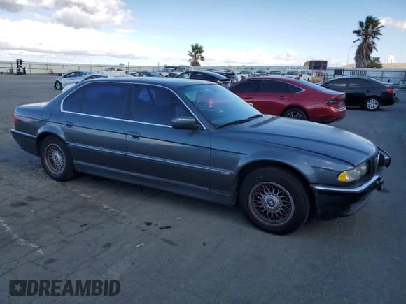 ✅ 2001 BMW 7 Series 740iL • VIN: WBAGH83491DP27388 • Lot: 78287314. Listed on Copart with 31,045 mi. Free auction sales archive from the USA and detailed vehicle history report at DreamBid. Image 4.