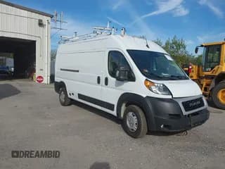 ✅ 2022 Ram ProMaster Cargo • VIN: 3C6LRVDG0NE102623 • Lot: 43218474. Listed on IAAI with 107,226 mi. Free auction sales archive from the USA and detailed vehicle history report at DreamBid. Image 1.