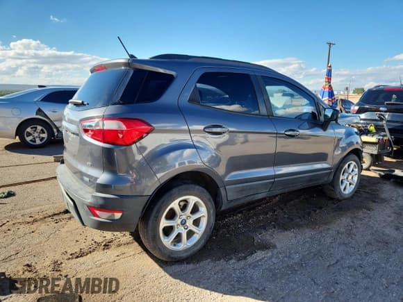 ✅ 2019 Ford EcoSport SE • VIN: MAJ3S2GE3KC304256 • Lot: 86660425. Wystawiony na Copart z przebiegiem Nie podano. Bezpłatny archiwum sprzedaży aukcyjnych z USA i szczegółowy raport historii pojazdu na DreamBid. Zdjęcie 3.