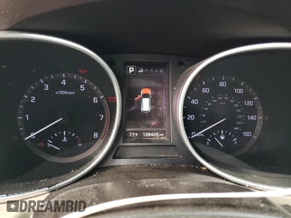 ✅ 2017 Hyundai Santa Fe 2.4L • VIN: 5XYZU3LB3HG483077 • Лот: 50133044. Опубликован ранее на Copart с пробегом 128 426 миль. Бесплатный доступ к архиву аукционных продаж из США и подробный отчёт об истории автомобиля на DreamBid. Изображение 9.