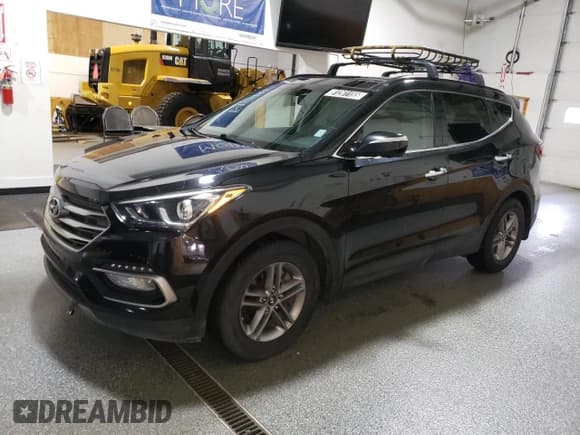 ✅ 2017 Hyundai Santa Fe 2.4L • VIN: 5XYZUDLB2HG449427 • Лот: 91261155. Опубликован ранее на Copart с пробегом 82 582 миль. Бесплатный доступ к архиву аукционных продаж из США и подробный отчёт об истории автомобиля на DreamBid. Изображение 1.