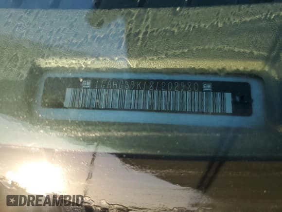 ✅ 2008 Chevrolet Express Passenger • VIN: 1GAHG39K181202980 • Lot: 77233854. Listed on Copart with Not provided. Free auction sales archive from the USA and detailed vehicle history report at DreamBid. Image 13.