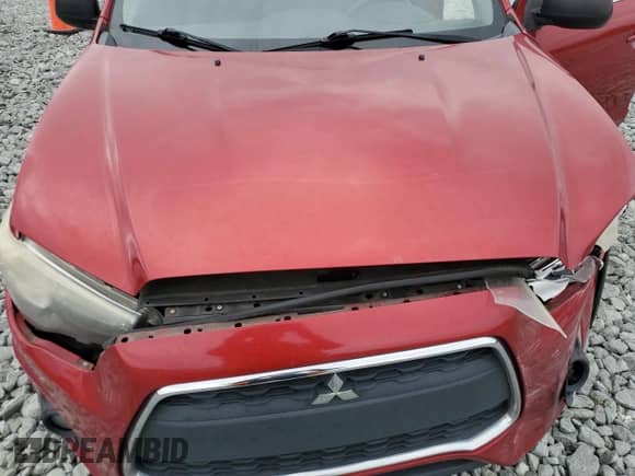 2013 Mitsubishi Outlander LE with VIN 4A4AP5AU6DE018325, listed as a Copart auction lot 82495695 with 260,422 mi miles and Salvage title. Bid and sale history available at DreamBid. Image 11.