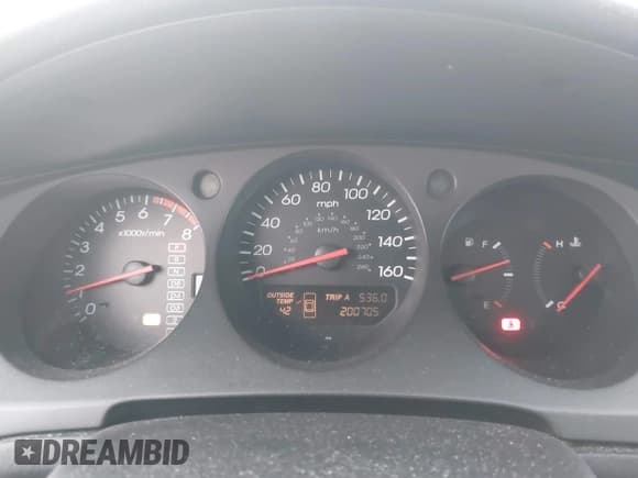 ✅ 2002 Acura CL • VIN: 19UYA42512A001401 • Лот: 41444986. Опубликован ранее на IAAI с пробегом 200 705 миль. Бесплатный доступ к архиву аукционных продаж из США и подробный отчёт об истории автомобиля на DreamBid. Изображение 7.