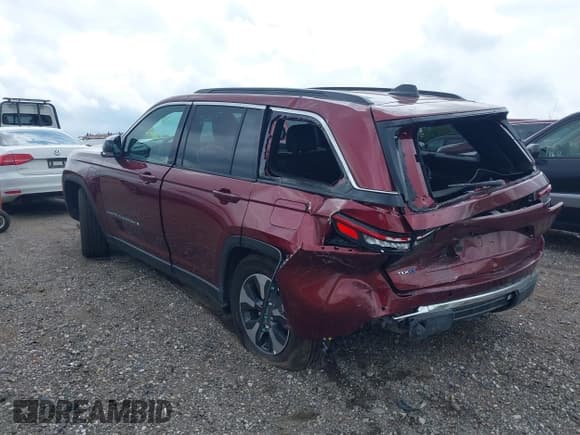 ✅ 2025 Jeep Grand Cherokee • VIN: 1C4RJYB62S8700336 • Lot: 42622459. Wystawiony na IAAI z przebiegiem 3 156 mil. Bezpłatny archiwum sprzedaży aukcyjnych z USA i szczegółowy raport historii pojazdu na DreamBid. Zdjęcie 3.