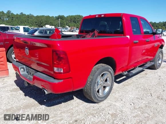 ✅ 2014 Ram 1500 Express • VIN: 1C6RR6FT0ES203975 • Lot: 43448085. Listed on IAAI with 131,165 mi. Free auction sales archive from the USA and detailed vehicle history report at DreamBid. Image 4.