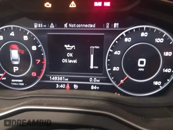 ✅ 2018 Audi Q5 Prestige • VIN: WA1CNAFYXJ2145287 • Lot: 42718895. Wystawiony na IAAI z przebiegiem 149 361 mil. Bezpłatny archiwum sprzedaży aukcyjnych z USA i szczegółowy raport historii pojazdu na DreamBid. Zdjęcie 7.