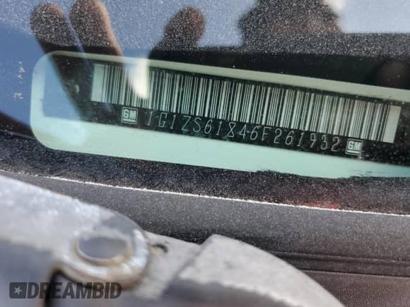 2006 Chevrolet Malibu Maxx LS z VIN 1G1ZS61846F261932, wystawiony jako Copart lot #80559954 z przebiegiem 77 126 mil mil oraz Czysty tytuł • Clean title. Historia ofert i sprzedaży dostępna na DreamBid. Obrazek 12.