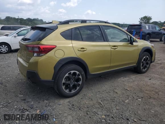 ✅ 2023 Subaru Crosstrek Premium • VIN: JF2GTAPC8PH243709 • Lot: 65997625. Listed on Copart with 22,156 mi. Free auction sales archive from the USA and detailed vehicle history report at DreamBid. Image 3.