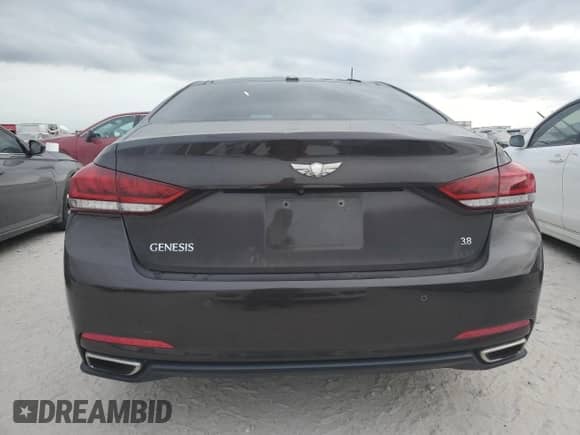 2015 Hyundai Genesis 3.8L z VIN KMHGN4JE4FU016443, wystawiony jako Copart lot #76380454 z przebiegiem 66 837 mil mil oraz Szkoda całkowita • Salvage title. Historia ofert i sprzedaży dostępna na DreamBid. Obrazek 6.