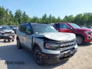 ✅ 2024 Ford Bronco Sport Outer Banks • VIN: 3FMCR9C67RRE19334 • Lot: 43003377. Wystawiony na IAAI z przebiegiem 8 649 mil. Bezpłatny archiwum sprzedaży aukcyjnych z USA i szczegółowy raport historii pojazdu na DreamBid. Zdjęcie 1.