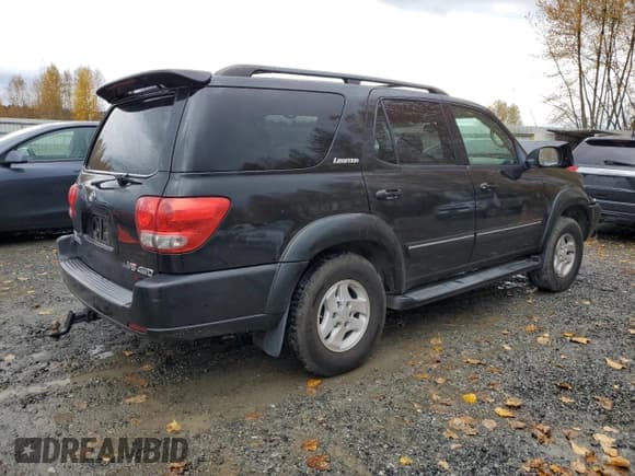 ✅ 2006 Toyota Sequoia Limited • VIN: 5TDBT48A36S257826 • Lot: 91917395. Listed on Copart with 192,684 mi. Free auction sales archive from the USA and detailed vehicle history report at DreamBid. Image 3.