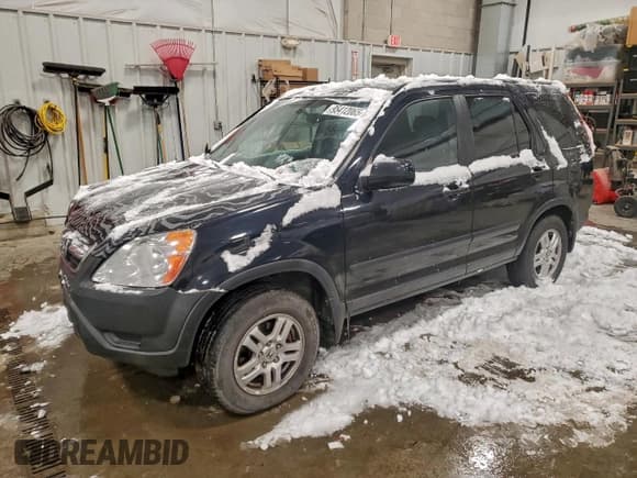 ✅ 2003 Honda CR-V EX • VIN: SHSRD78893U119548 • Лот: 95412065. Опубликован ранее на Copart с пробегом 166 086 миль. Бесплатный доступ к архиву аукционных продаж из США и подробный отчёт об истории автомобиля на DreamBid. Изображение 1.